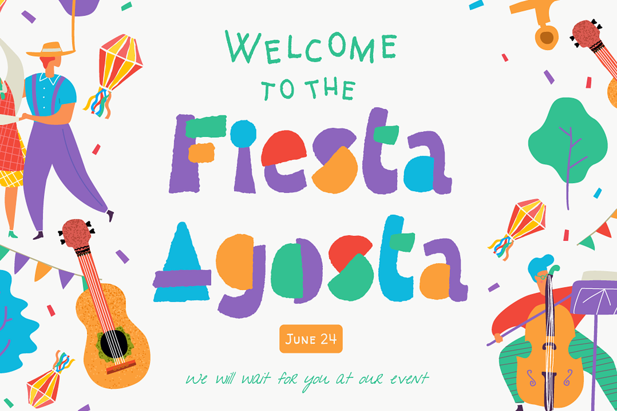 Farandole Layered Color Font 30%OFF preview 2
