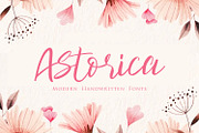 Astorica - Modern Script fonts, a Script Font by Nahar_std (Thumbnail 1 of 7)