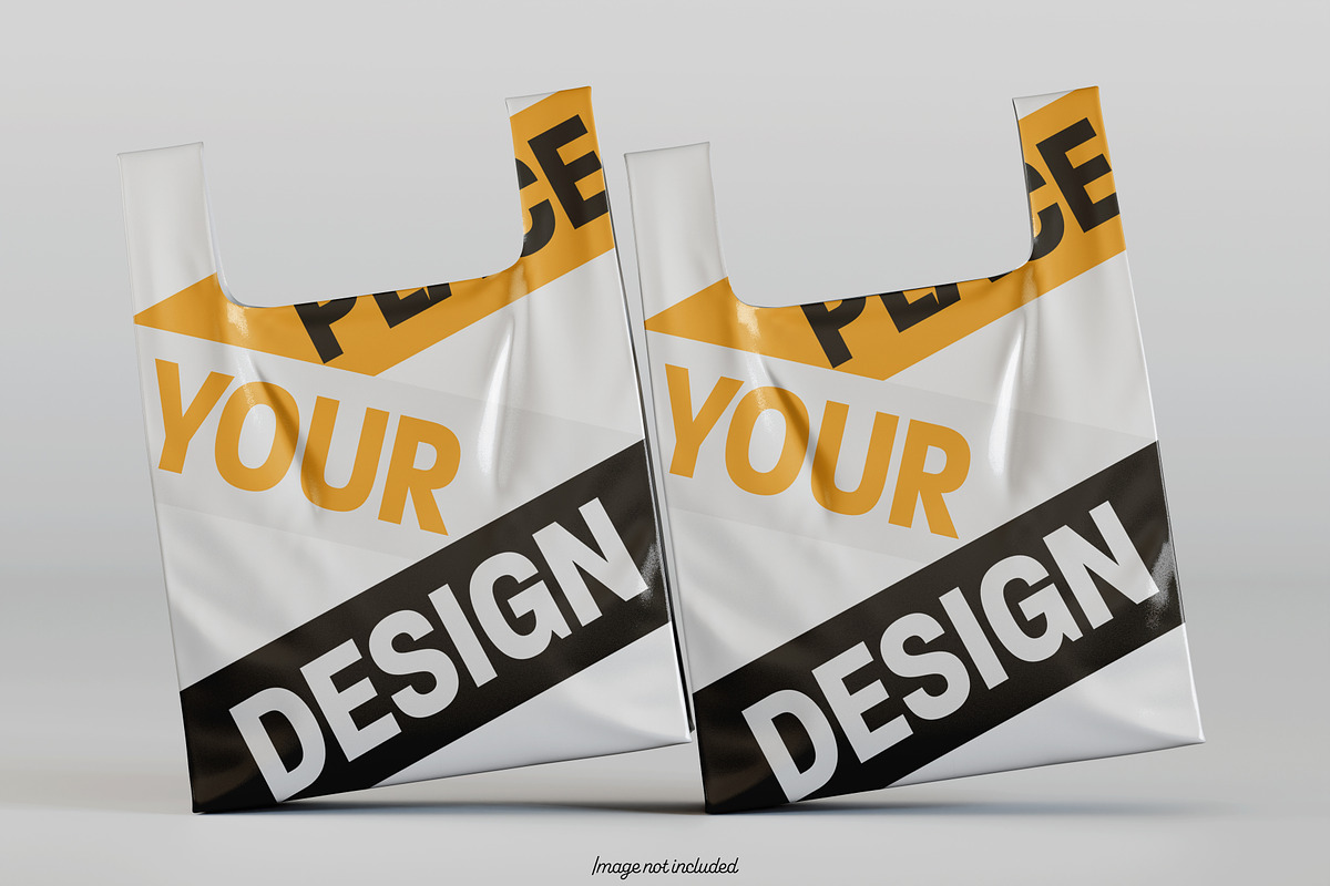 Plastic bag mockup bundles, a Packaging Mockup by Ambo Ampeng (Photo 8 of 19)