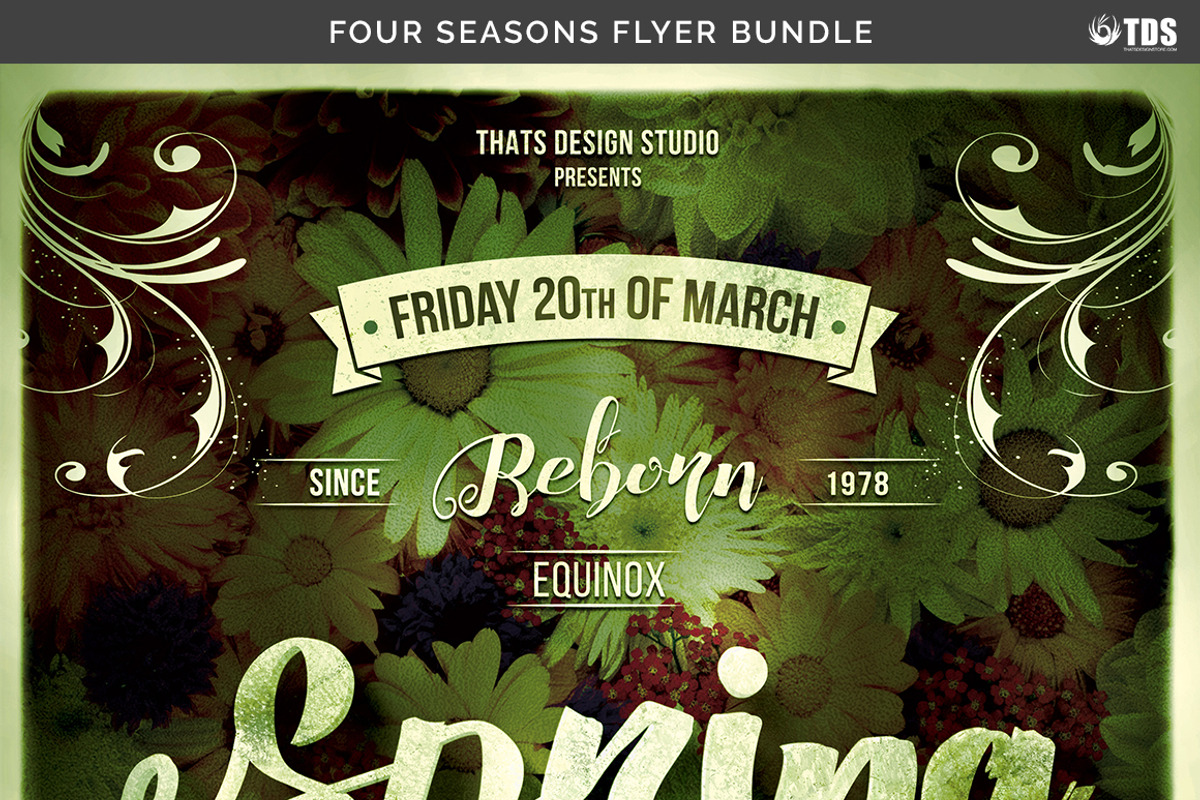 Four Seasons Flyer Bundle, a Flyer Template by ThatsDesignArt (Photo 12 of 14)