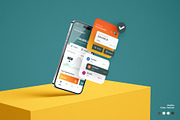 iPhone / App Screen Mockup, an iPhone Mockup by Mockup Supper (Thumbnail 4 of 11)