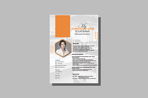 Modern CV Template, a Resume Template by dulchaer29