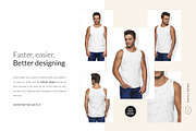 Men Tank Mock-ups Set FREE DEMO, a Books & Magazine Mockup by Apparel_Mockups (Thumbnail 6 of 24)