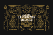 Kolesom Typeface, a Font by Frantic Disorder (Thumbnail 8 of 9)