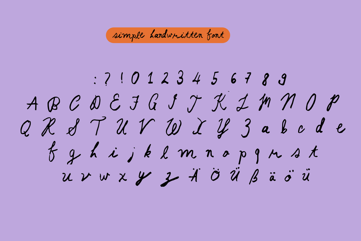 Vintage Cocktail - Handwritten Font, a Handwritten Font by Roooar Studio (Photo 2 of 5)