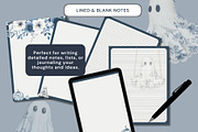 Toile Ghosts Halloween Planner, a Marketing Template by Traveling Designer (Thumbnail 4 of 6)