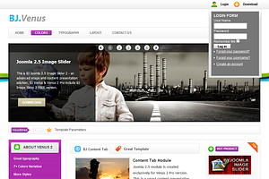 B Venus 2 - Light And Bright Joomla