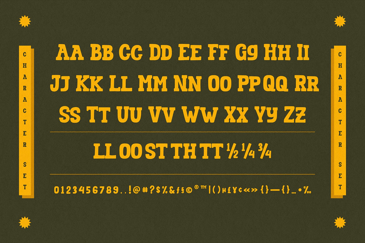 Varqogen, a Slab Serif Font by graphicook (Photo 2 of 10)