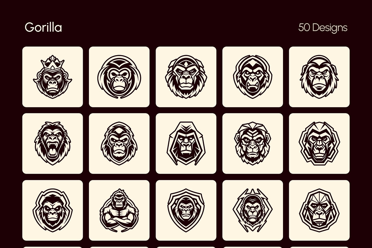 1500 Animal Logos, a Solid Icon by Creative Stall (Photo 21 of 37)