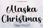 Alaska Christmas, a Handwritten Font by FreshTypeINK (Thumbnail 1 of 8)
