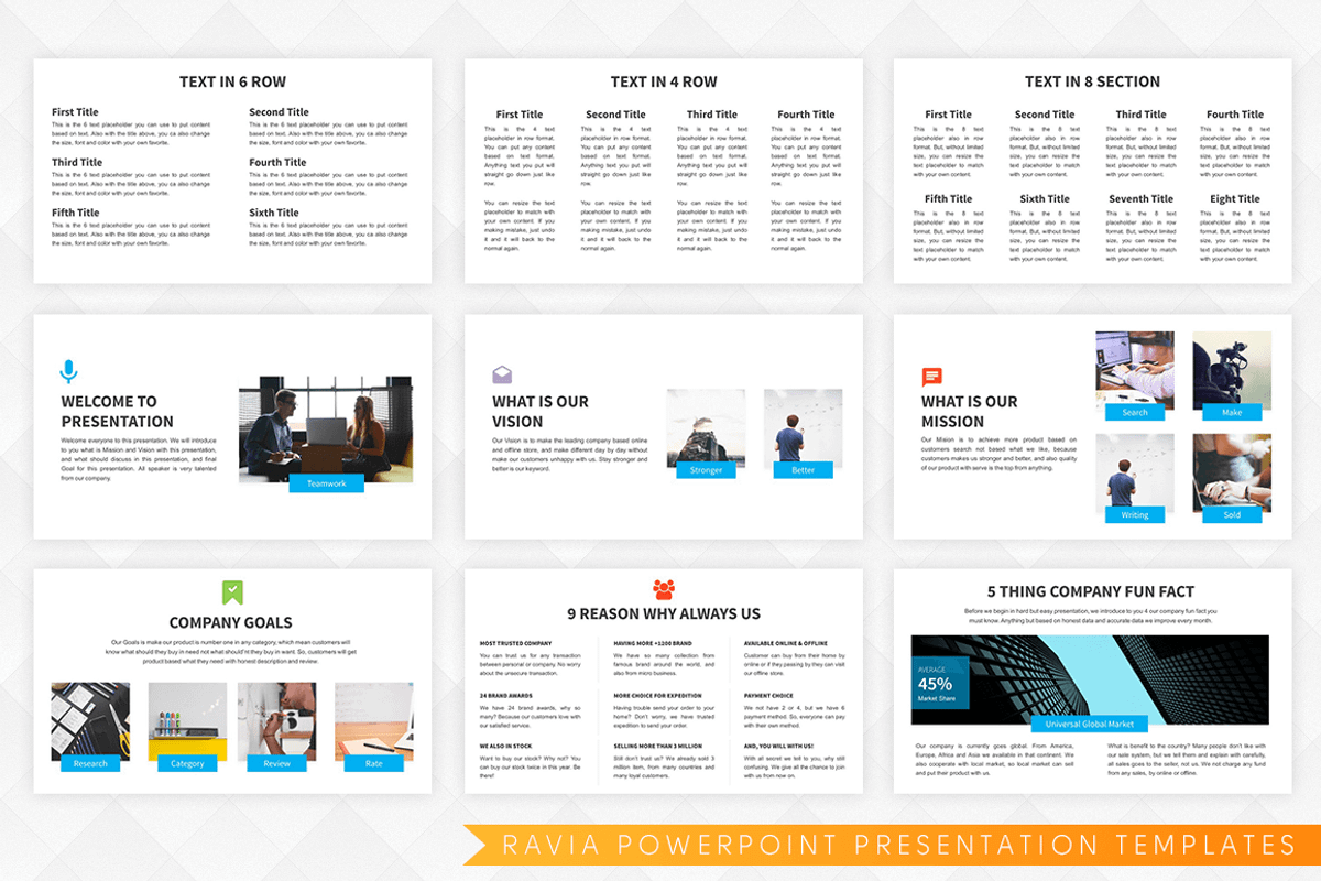 Ravia PowerPoint Presentation, a Presentation Template by Affantjie Photowork (Photo 3 of 9)