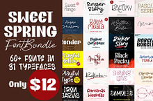 SWEET SPRING FONT BUNDLE