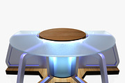 TV Studio Desk Collection (12 PCS), a Furniture 3D Model by akerStudio (Thumbnail 85 of 153)