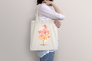 Watercolor tree sublimation clipart, an Object Illustration by Shahjahangdb1 (Thumbnail 2 of 4)