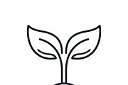 Bundles vector Gardening Plant Icon, an Outline Icon by adenpinkstore (Thumbnail 10 of 10)