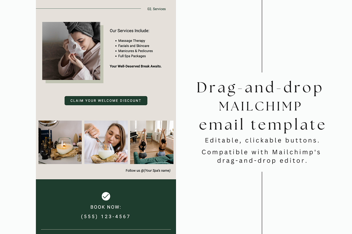 Health and Wellness Newsletters, an Email Template by Kala and Hansuja Studio (Photo 3 of 6)