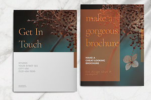 Brown Stylish Brochure