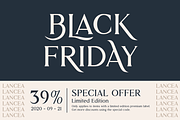 Lancea Font, a Serif Font by Asenbayu (Thumbnail 7 of 11)