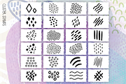 Abstract Procreate Brush Bundle, a Brush Add-On by cugypress (Thumbnail 4 of 23)