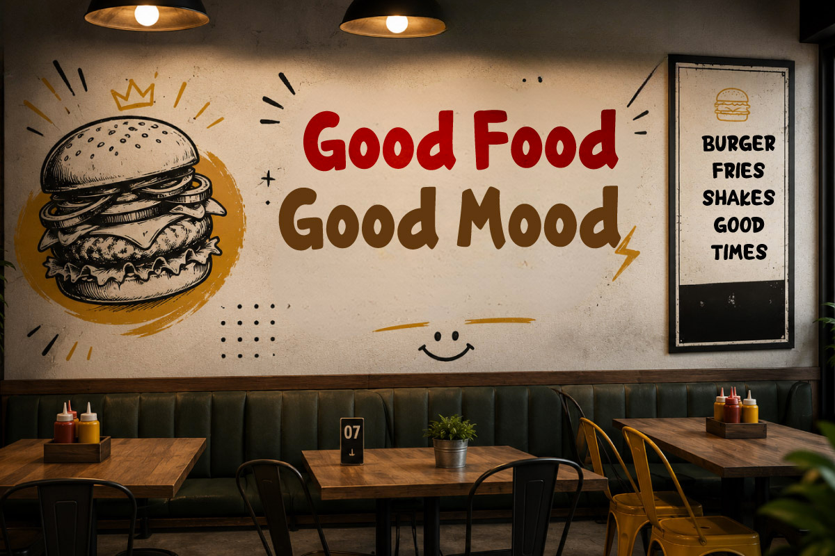 Heckybrave - Burger Display Font, a Handwritten Font by productype1 (Photo 7 of 11)