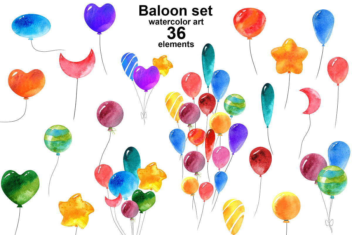Baloons, an Object Graphic by Germesia arts store (Photo 1 of 3)