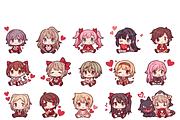 Valentines Day Stickers Pack I PNG, an Object Graphic by S Graphic Studio (Thumbnail 6 of 6)