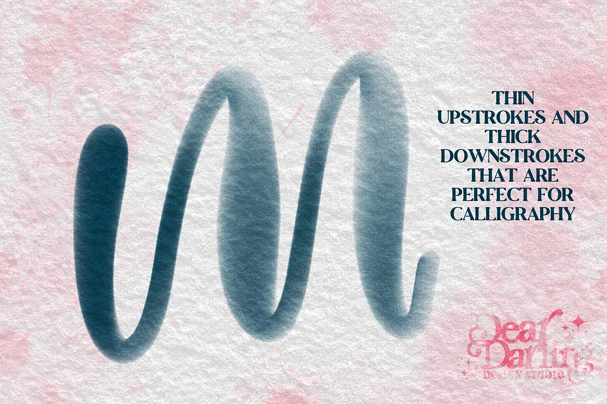 Round Gradient Watercolor Brush for procreate! preview 4