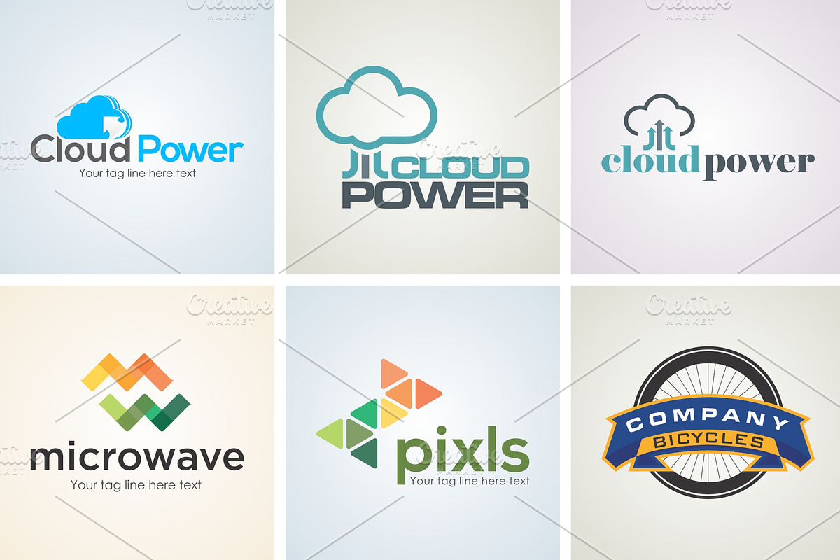 Versatile Logo Marks Vector Set 16