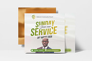 Sunday Service Flyer, a Social Media Template by Believe Creatives (Thumbnail 2 of 2)