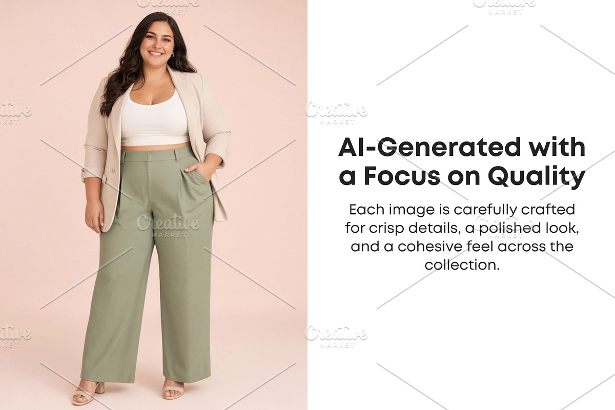 Plus Size Women Stock Photos, a Person Photo by Selenique Studio (Photo 3 of 12)
