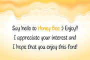 Honey Bee Handwritten Font, a Handwritten Font by Ruddean2109 (Thumbnail 10 of 10)