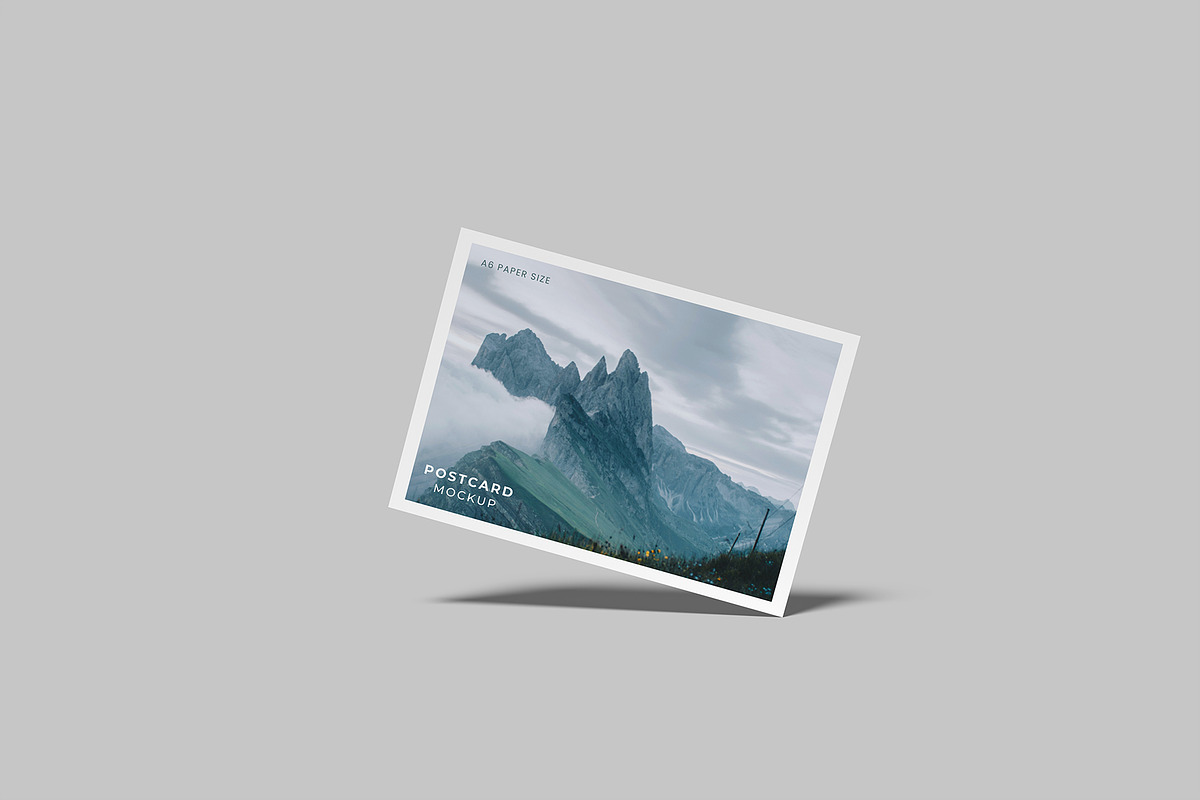 High Quality Post Card Mockup, a Print Template by lamorastudio (Photo 10 of 11)