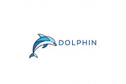 Modern Blue Dolphin, a Branding & Logo Template by Logocreative (Thumbnail 1 of 2)