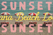 Costa Brisa – Retro Summer Font Duo, a Script Font by Creacy Studio (Thumbnail 2 of 11)