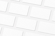 Flat Business Card Mockup, an Advertising Mockup by Templeste (Thumbnail 2 of 2)