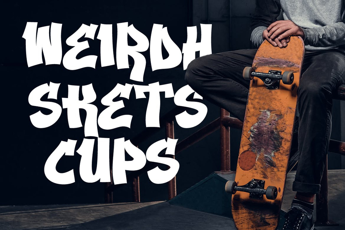 Quick Blast - Bold Graffiti font, a Font by TokoPress (Photo 5 of 10)