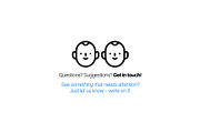 50 Messaging App Micro Icons, an Outline Icon by Side Project (Thumbnail 4 of 5)