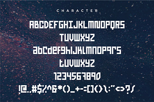 Pixel Bit Typeface