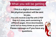 Christmas Savings Challenge PDF, a Stationery Template by Pixels N Bows (Thumbnail 4 of 4)
