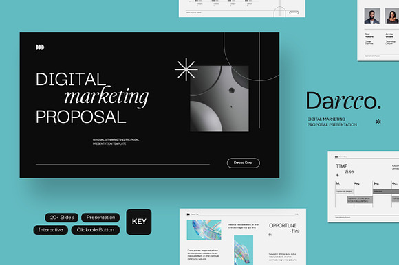 Darcco - Marketing Proposal Keynote preview 4