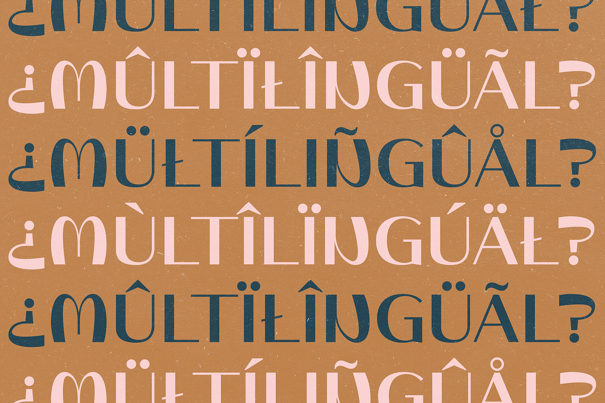 Ekland - Quirky Funky Display Font preview 6