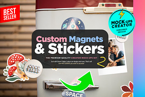 Shape Stickers & Magnets Creator