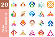 20 Logo Arrow Templates Bundle, a Branding & Logo Template by Friendesigns (Thumbnail 1 of 21)