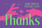 Kushers Modern Serif Display Font, a Serif Font by timelesstype.co (Thumbnail 20 of 20)