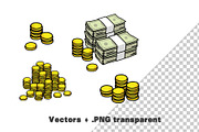 Money pack vectors, a Graphic by aniunova (Thumbnail 4 of 4)