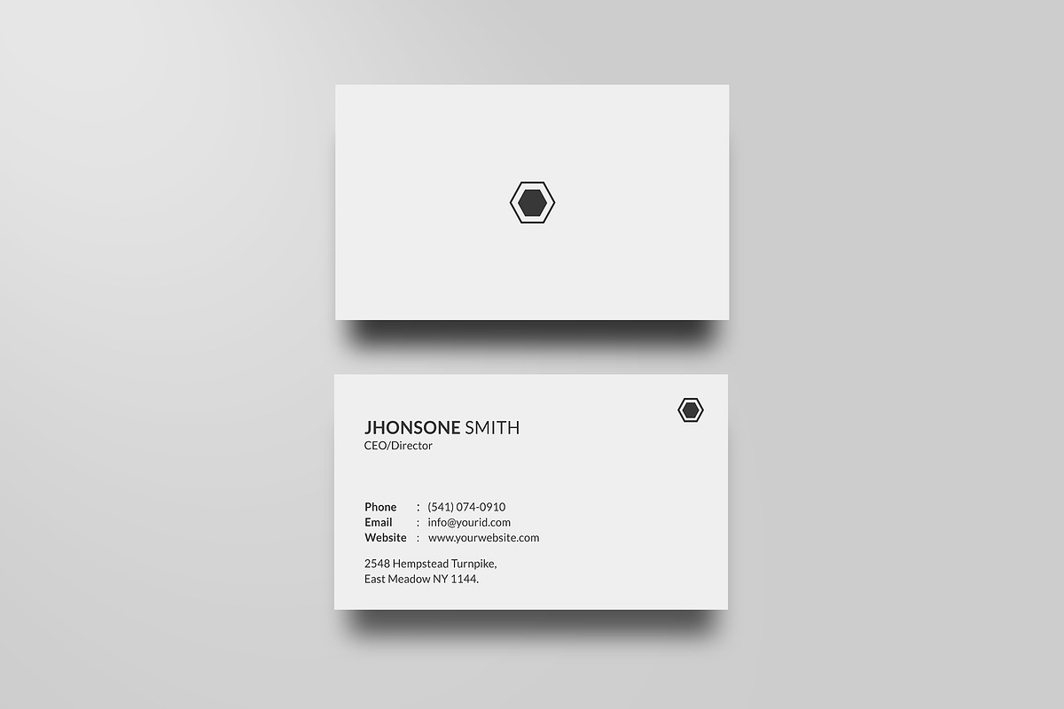 Business card, a Business Card Template by Helal Shop (Photo 1 of 3)