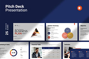 Business Plan Presentation Template, a Presentation Template by Studio_Clarity (Thumbnail 1 of 5)
