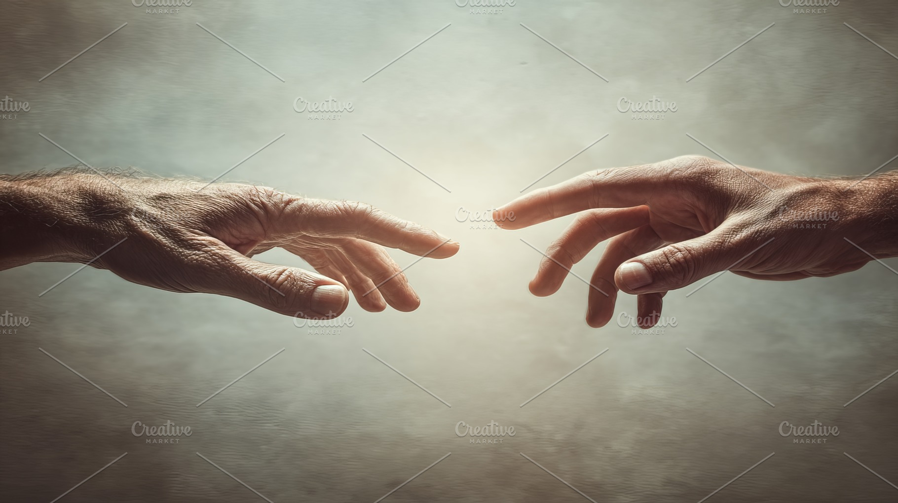 Human Connection Hands, a Photo by Design Store