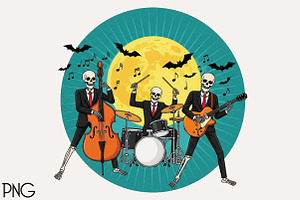 Halloween Clipart Bundle – Spooky, an Illustration by Black Bird Studio
