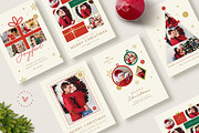 Joyful Christmas Photo Card, a Card Template by Vynetta (Thumbnail 2 of 4)